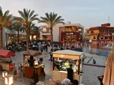 The bustling Village area of the Cairo Festival City Mall in New Cairo, Egypt. 